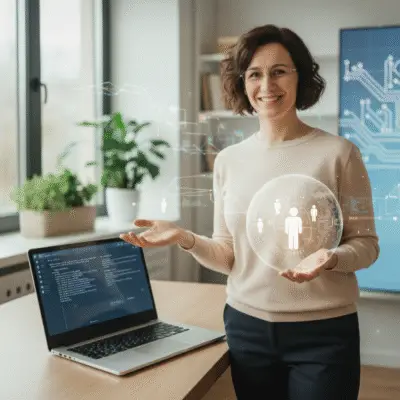 Praca online z AI jako partnerem