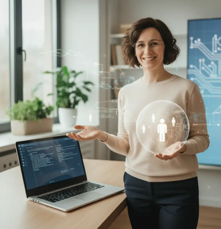 Praca online z AI jako partnerem